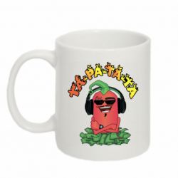 Чашка 320ml Перец Эдисон и доллары