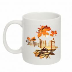 Чашка 320ml Проезжая осень