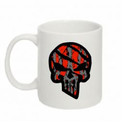 Чашка 320ml Punisher Coat of arms of Ukraine