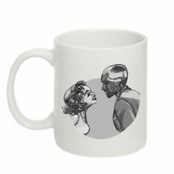 Чашка 320ml Retro Wanda and Vision