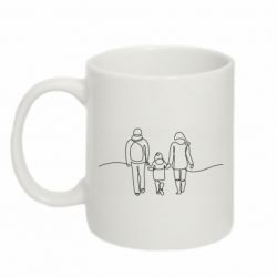 Чашка 320ml Семья!