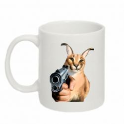 Чашка 320ml Шлепа с пистолетом - PrintSalon