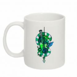 Чашка 320ml Символы Слизерина