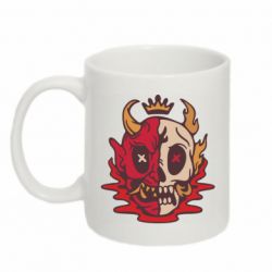Чашка 320ml Skull face
