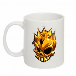 Чашка 320ml Standoff - Gold Skull