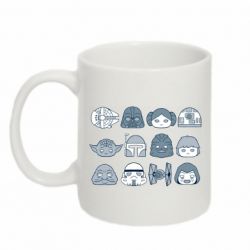 Чашка 320ml Star wars icons