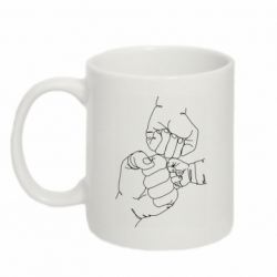 Чашка 320ml Strong family