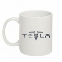 Чашка 320ml Tesla Car logo - PrintSalon
