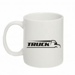 Чашка 320ml Truck simple art - PrintSalon