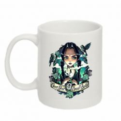 Чашка 320ml Уэнздей арт