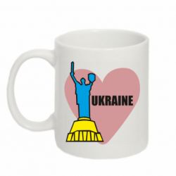 Кружка 320ml Ukraine in heart - PrintSalon