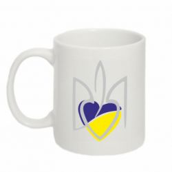 Кружка 320ml Ukrainian heart - PrintSalon