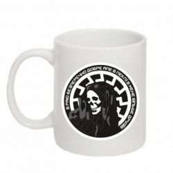 Чашка 320ml В раю безперечно добре, але в пеклі в мене більше друзів - PrintSalon