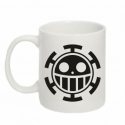 Чашка 320ml Ван Пис флаг Трафальгара - PrintSalon