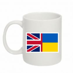 Чашка 320ml Великобритания и Украина - PrintSalon