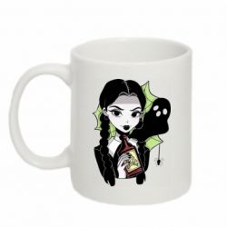 Чашка 320ml Венздей с ядом