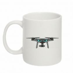 Чашка 320ml Уверенный дрон - PrintSalon