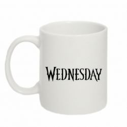 Чашка 320ml Wednesday logo