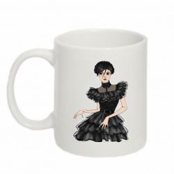 Чашка 320ml Wednesday Sketch