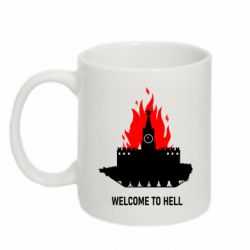 Кружка 320ml Welcome to Hell - PrintSalon