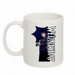 Чашка 320ml Wendesday Addams
