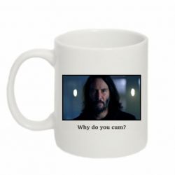 Чашка 320ml Why do you cum?-PrintSalon Чашка 320ml Why do you cum?