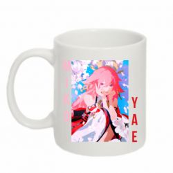 Чашка 320ml Yae Miko art - PrintSalon