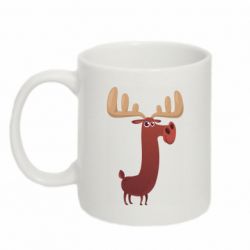 Чашка 320ml Забавный олень
