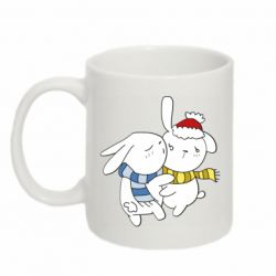 Чашка 320ml Зайцы