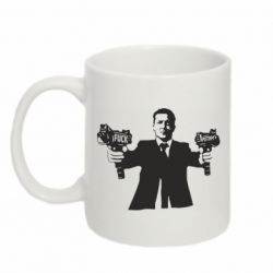 Кружка 320ml Zelensky fuck putin - PrintSalon