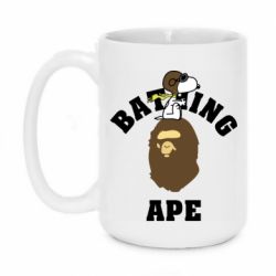 Чашка 420ml A bathing ape peanuts - PrintSalon