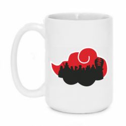 Чашка 420ml Akatsuki Members Red Cloud - PrintSalon