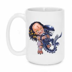 Чашка 420ml Alien vs Predator - PrintSalon