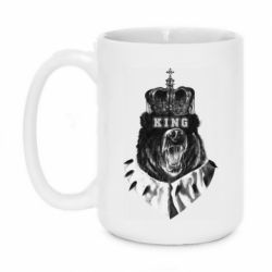 Чашка 420ml Bear King - PrintSalon