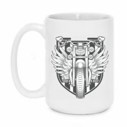 Чашка 420ml Bike Shield Art - PrintSalon