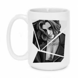 Чашка 420ml Black and white Damiano - PrintSalon