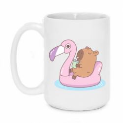 Чашка 420ml Capybara Chilling - PrintSalon