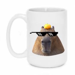 Чашка 420ml Capybara cool - PrintSalon
