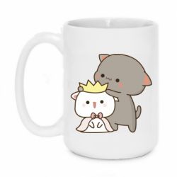 Чашка 420ml Чиби котики - PrintSalon