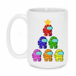 Чашка 420ml Christmas Tree Among Us - PrintSalon