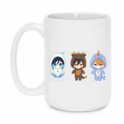 Чашка 420ml Чжун, Венті і Тортик - PrintSalon