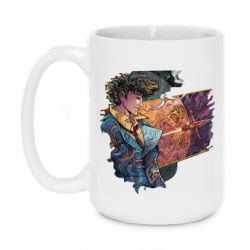 Чашка 420ml Cowboy Bebop abstraction - PrintSalon