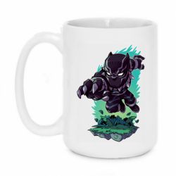 Чашка 420ml Cute Black panther - PrintSalon