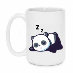 Чашка 420ml Cute panda sleeping - PrintSalon