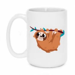 Чашка 420ml Cute sloth - PrintSalon