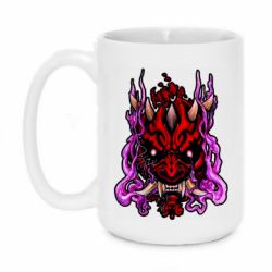 Чашка 420ml Darth Maul Japanese mask - PrintSalon