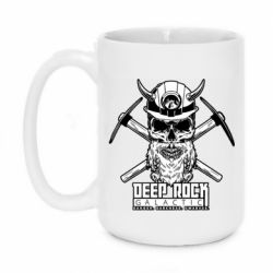 Чашка 420ml Deep Rock Galactic skull - PrintSalon