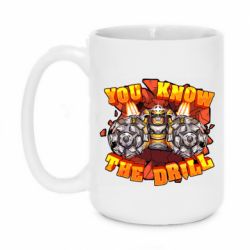 Чашка 420ml Deep Rock Galactic You know The drill - PrintSalon