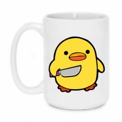 Чашка 420ml Duckling With A Knife - PrintSalon