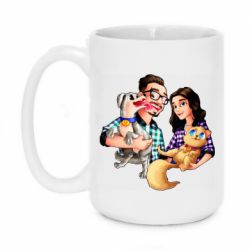 Чашка 420ml Edison Family - PrintSalon